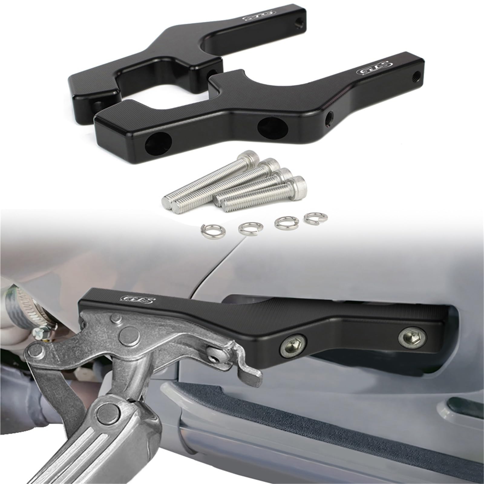 Repose-Pieds GTV 250 GTS 300 Rallonge Cale-Pied Passager Moto GT 125