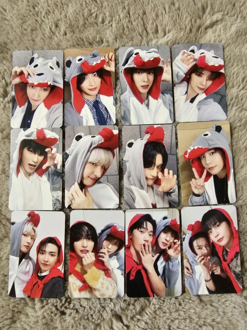 Amazon.co.jp: ATEEZ makestar 赤ずきん オオカミ トレカ コンプ 12枚 