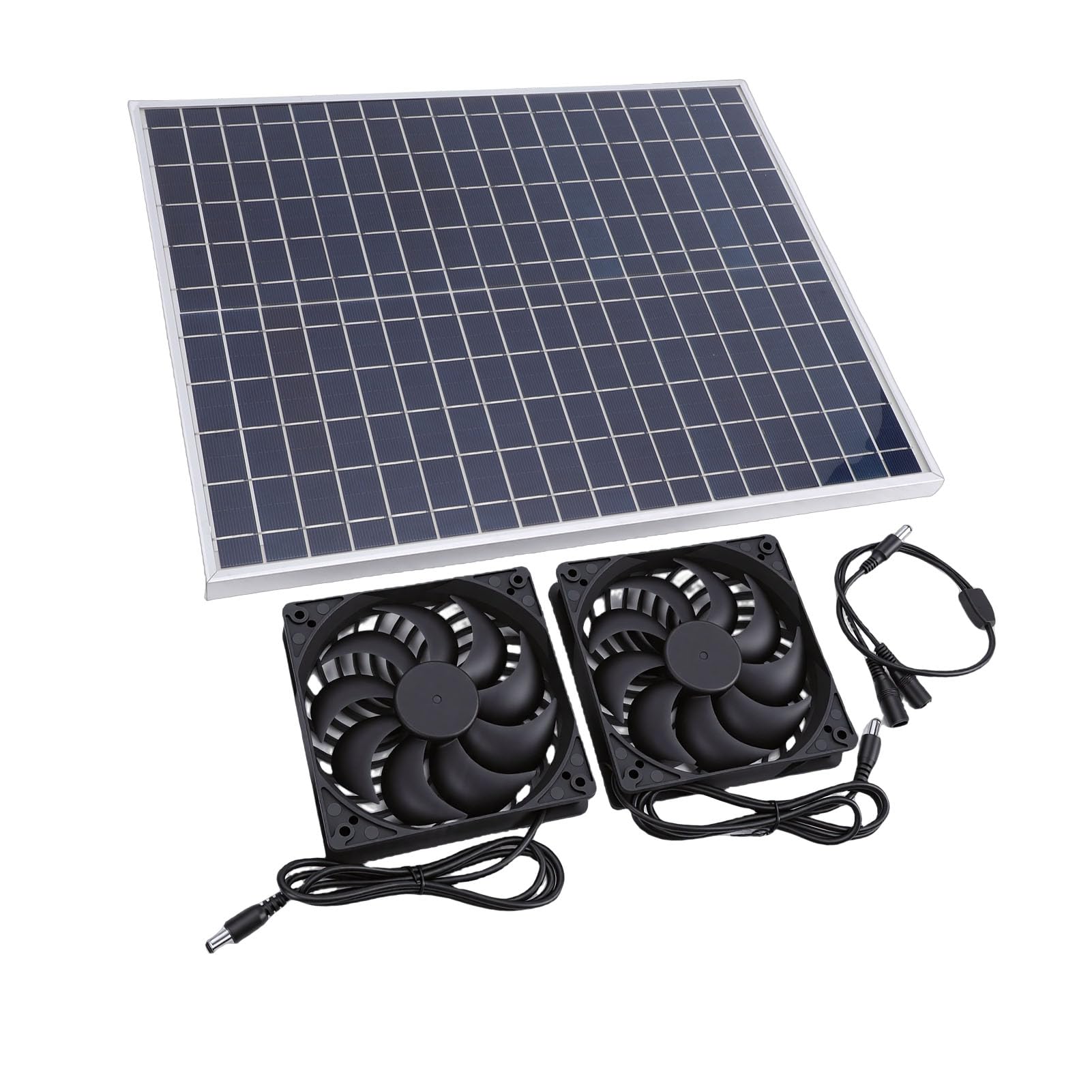 Wentylator Solarny, Wydajny Zestaw Wywiewny 22W, do Wentylacji
