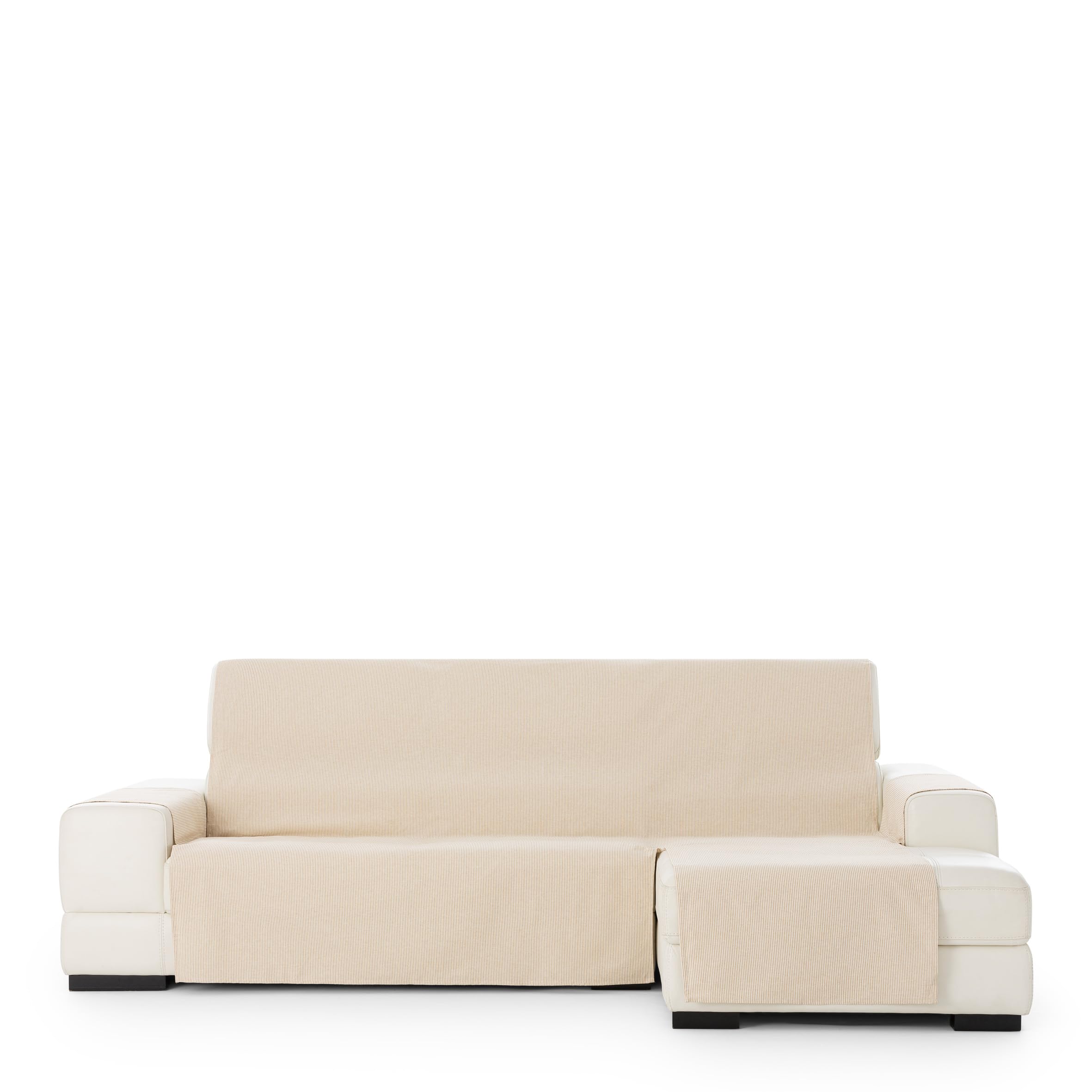 Eysa Ardo Practical Chaise Longue Cover 290 cm., Color 27/Ocher, Right Front View