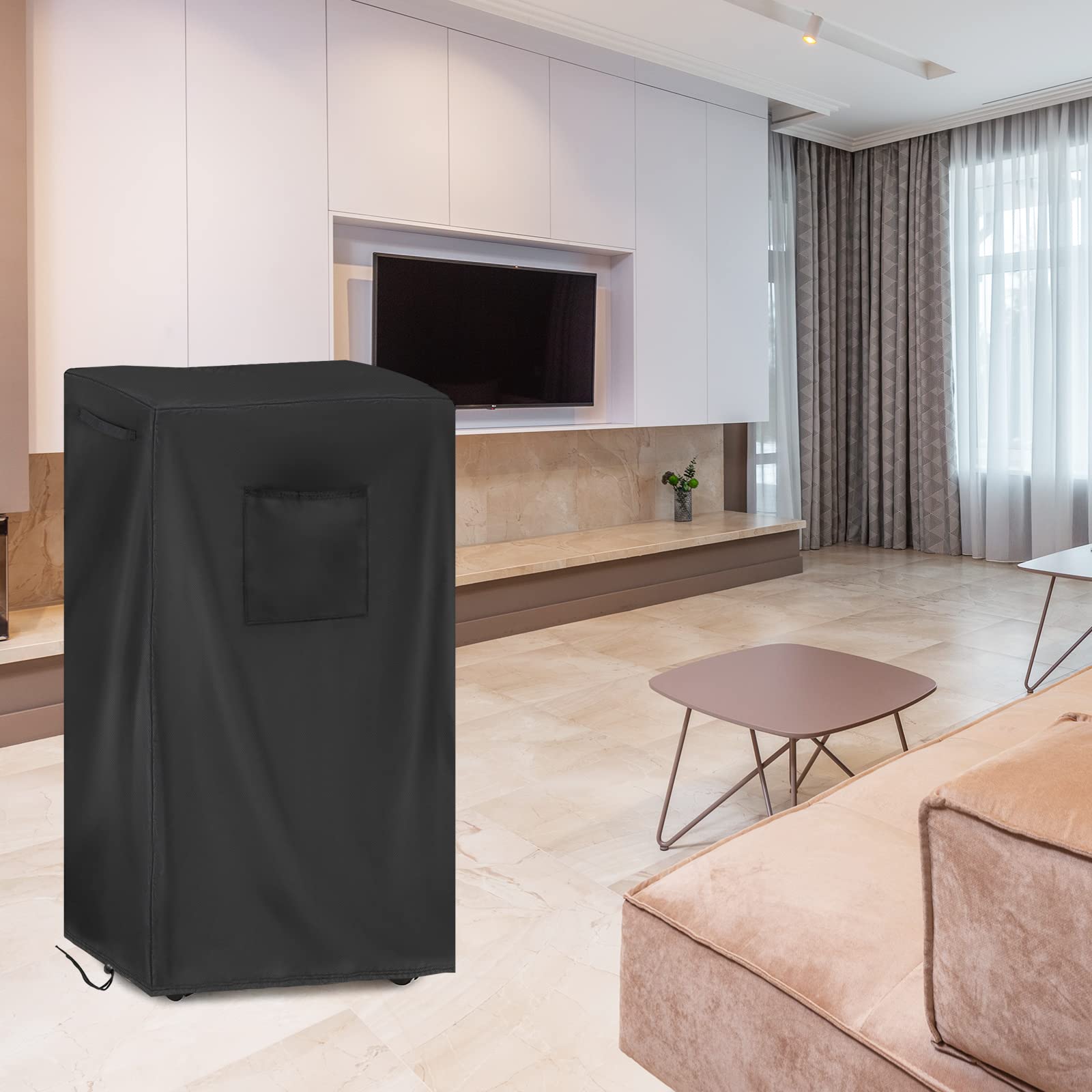 Housse De Climatiseur Exterieur, 2 PCS Étanche Couverture Extérieure