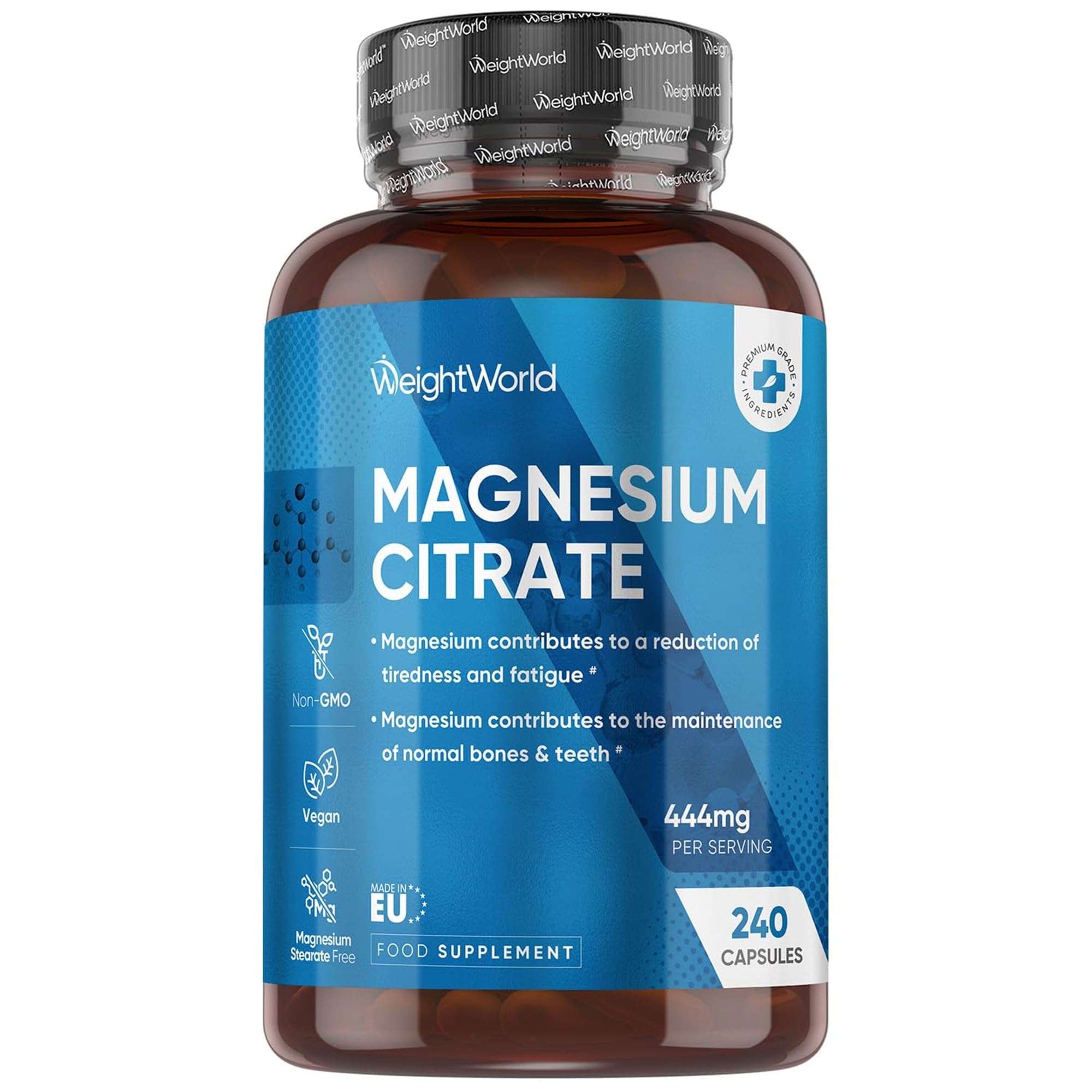 Magnesium Citrate 180 Capsules