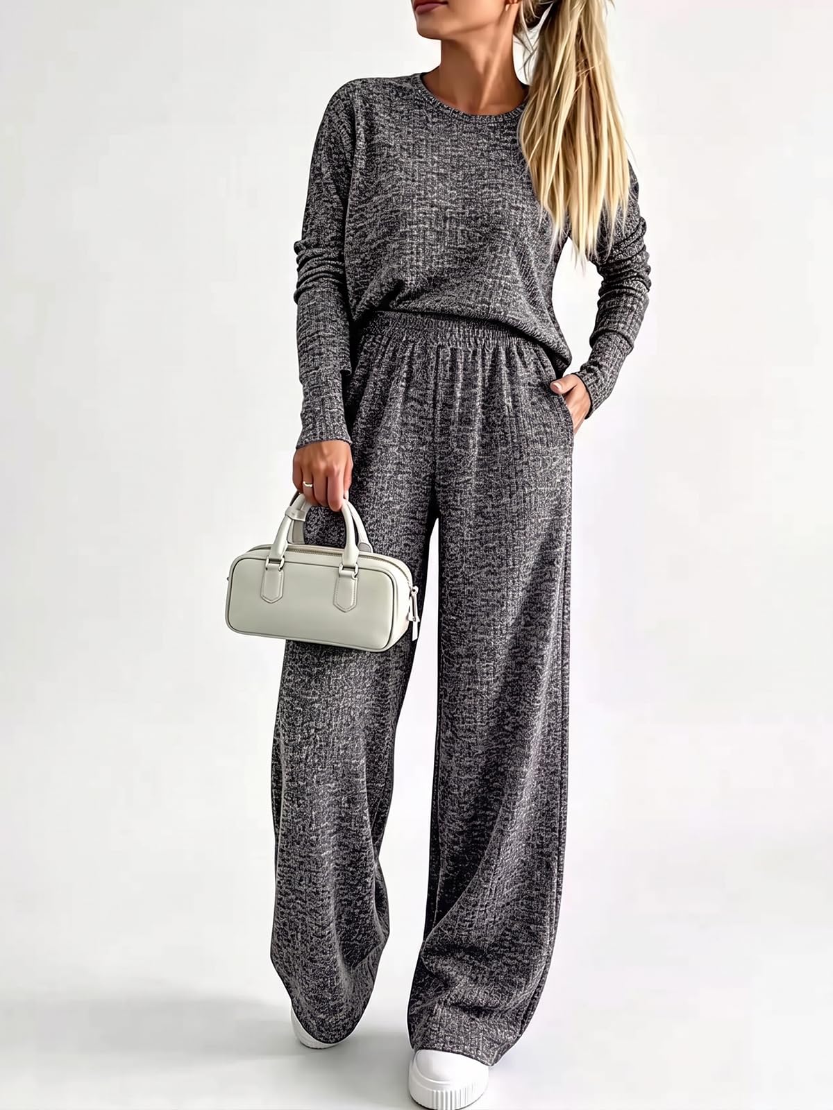 LIAMERHE Dwuczęściowy zestaw damski Casual Loungewear