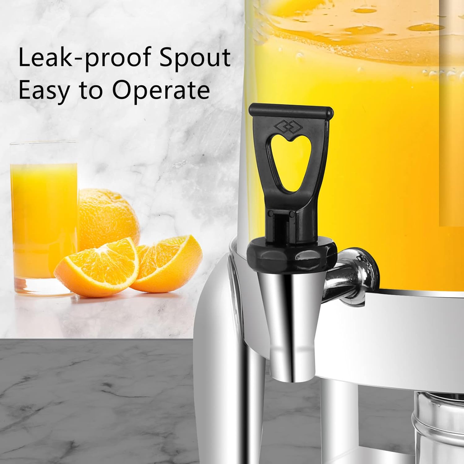 Dispenser 3 Gallon Lemonade Tea Water Coffee Chafer Urn,Drink Dispenser