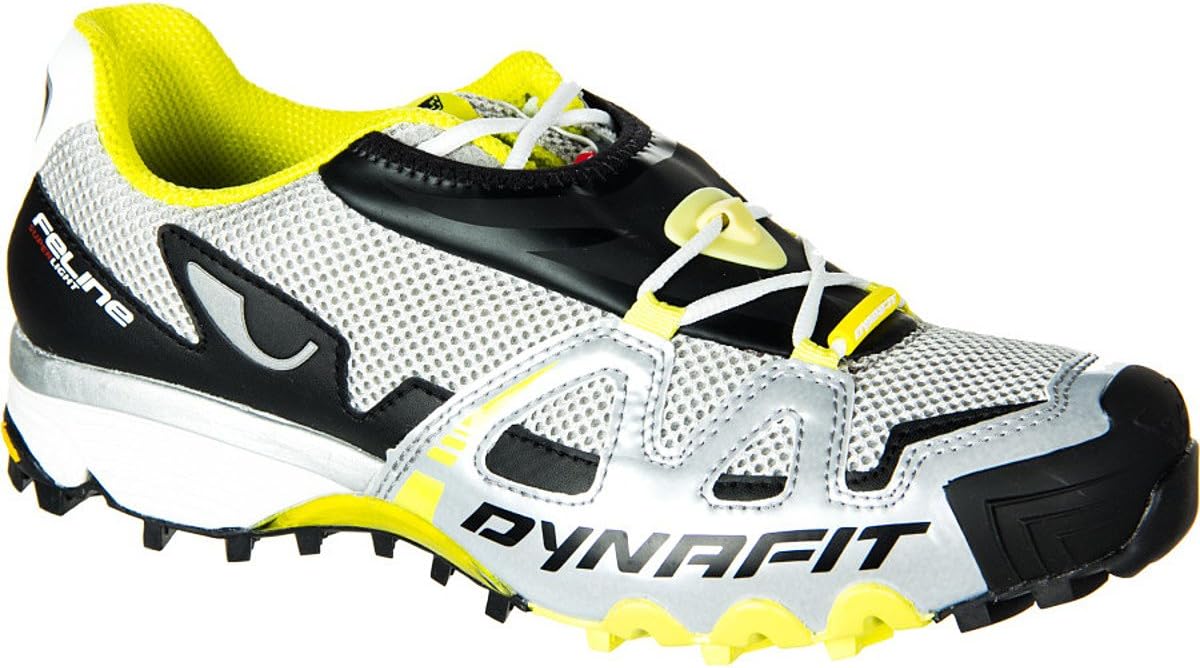 Dynafit MS Feline Superlight Trail Running Shoe - Men's Silver/Yellow, 10.0