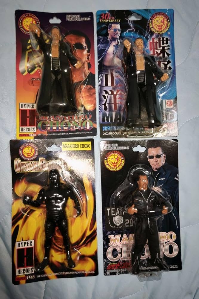 新日本プロレス Hyper Heroes フィギュア 4体セット 新日本プロレス Hyper Heroes フィギュア 4体セット 新日本