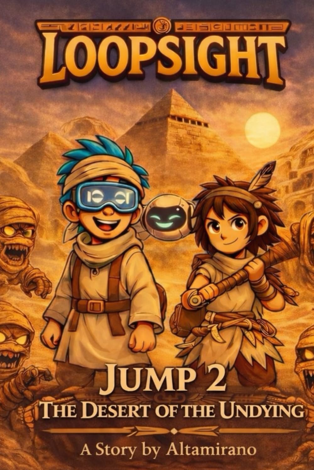 Loopsight Jump 2 The Desert of the Undying (LoopSight: The Fractured OS Saga)