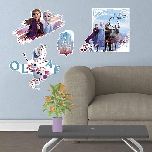 Miniatura 2 de Trends International Disney Frozen 2 - Calcomanía de pared grande a todo color