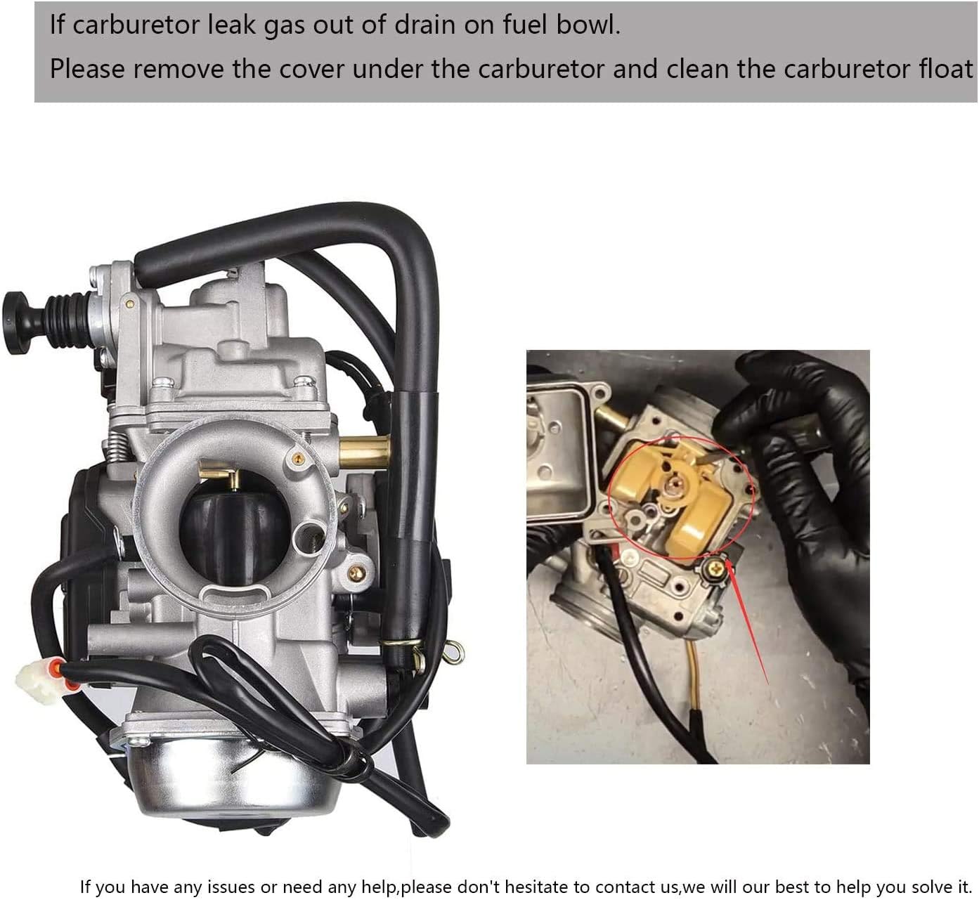 Carburetor for Honda TRX500 Foreman Rubicon 500 2001-2005 16100-HN2-013 TRX500FPA TRX500FM TRX500FA