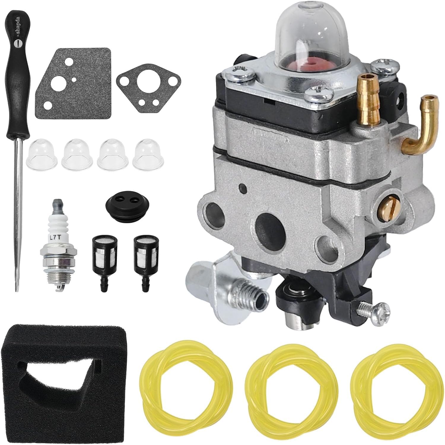 Carburateur de remplacement GX31 GX22 pour moteur Honda 4 temps FG100, remplace #16100-ZM5-803, kit de ligne de filtre à air et à carburant GCA91 pour motoculteur