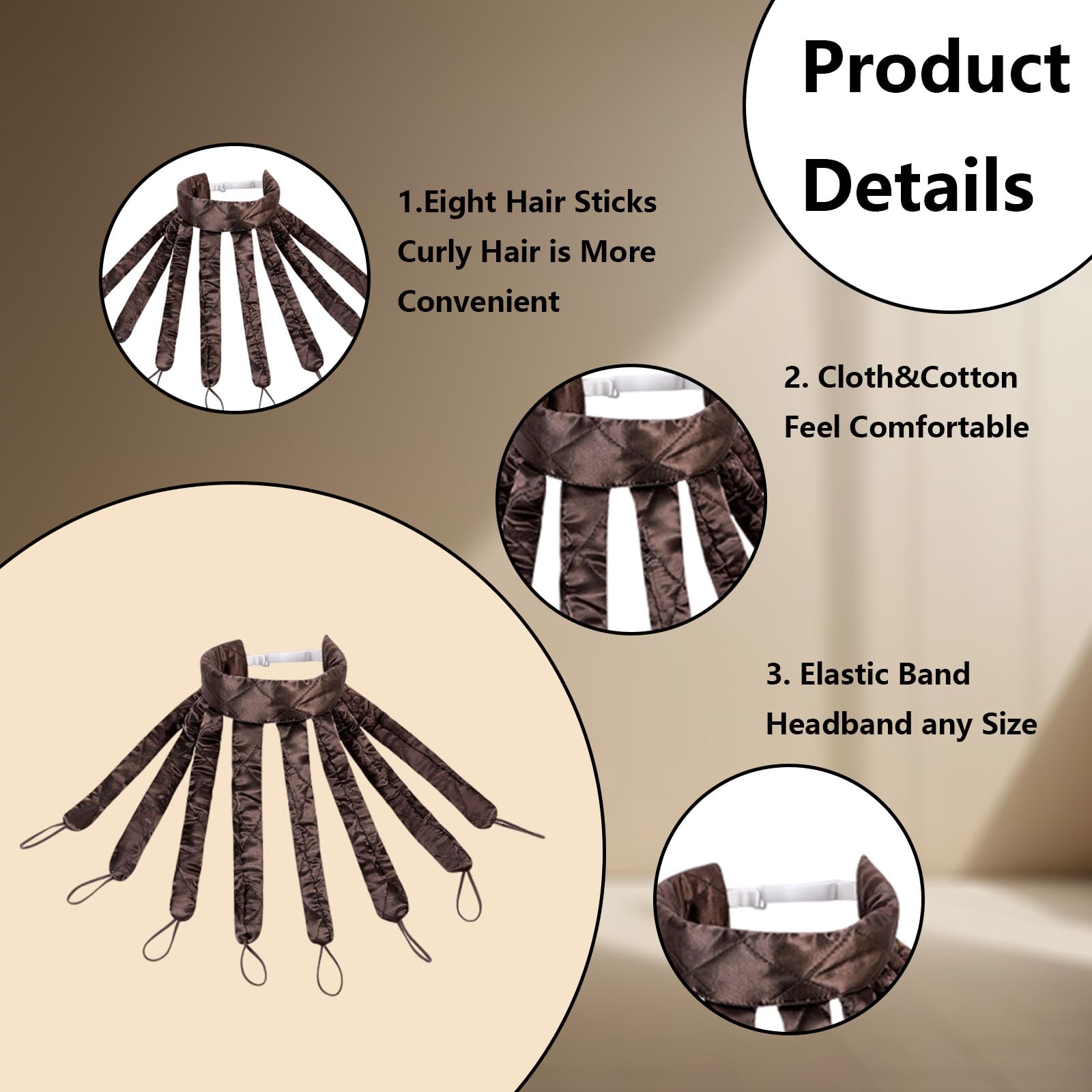 Heatless Curlers, Heatless Hair Curler, Heatless Curlers Short Hair, Heatless Curls, Heatless Curls - Image 3