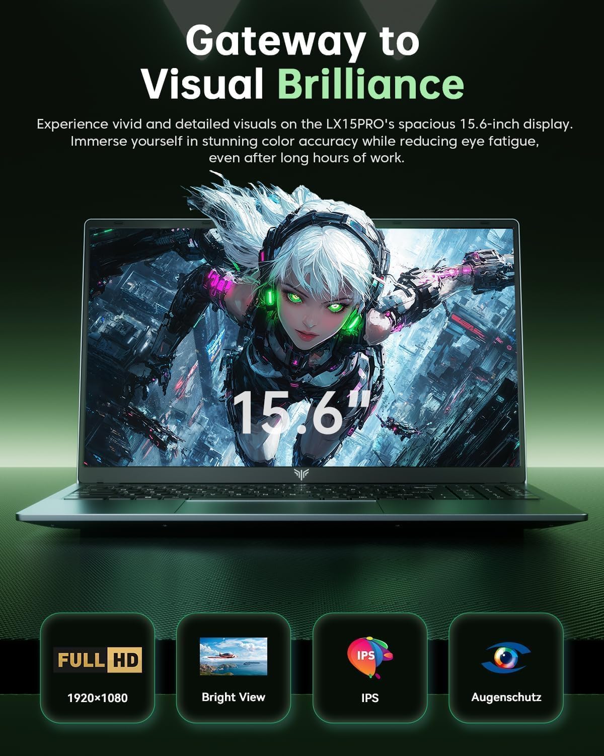 Amazon.com: 2026 AMD Gaming Laptop, 15.6 Inch FHD Display, AMD
