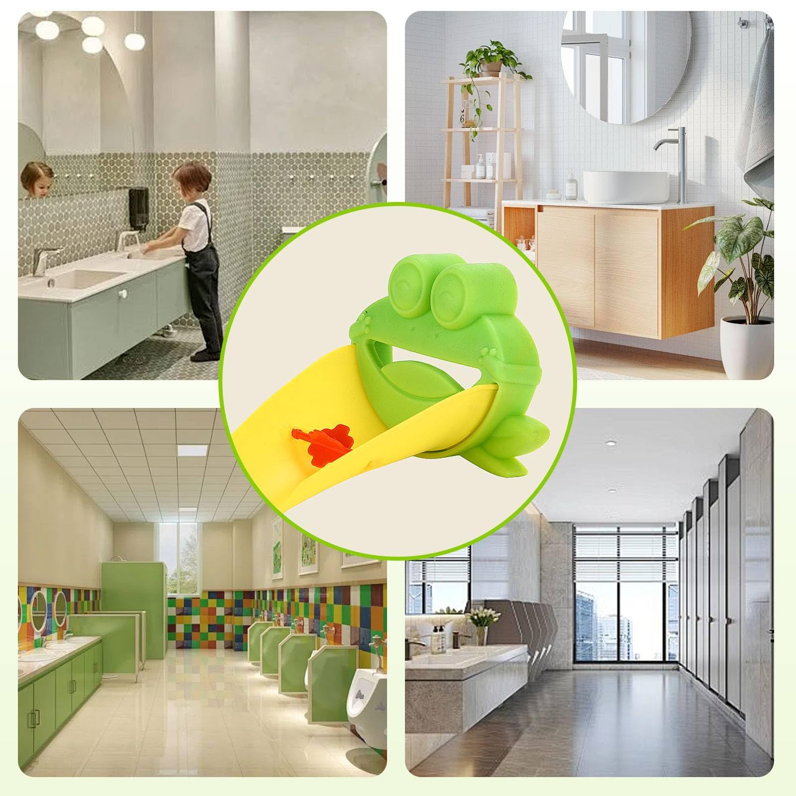 Dreamil Estensione del rubinetto per bambini rubinetto estensore accessori per lavaggio a mano bagno cucina lavandino