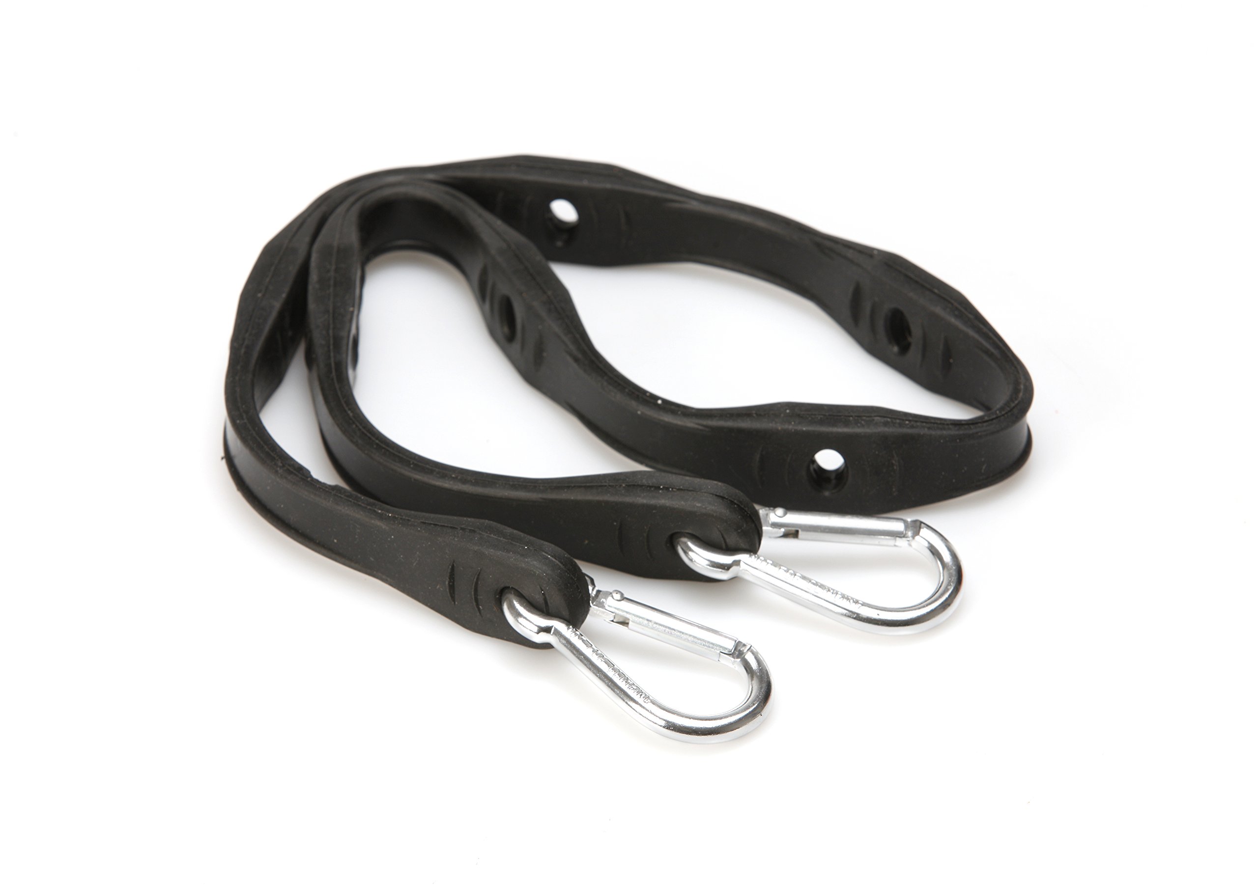 Unitec 75225 Luggage Straps with Aluminium Carabiner