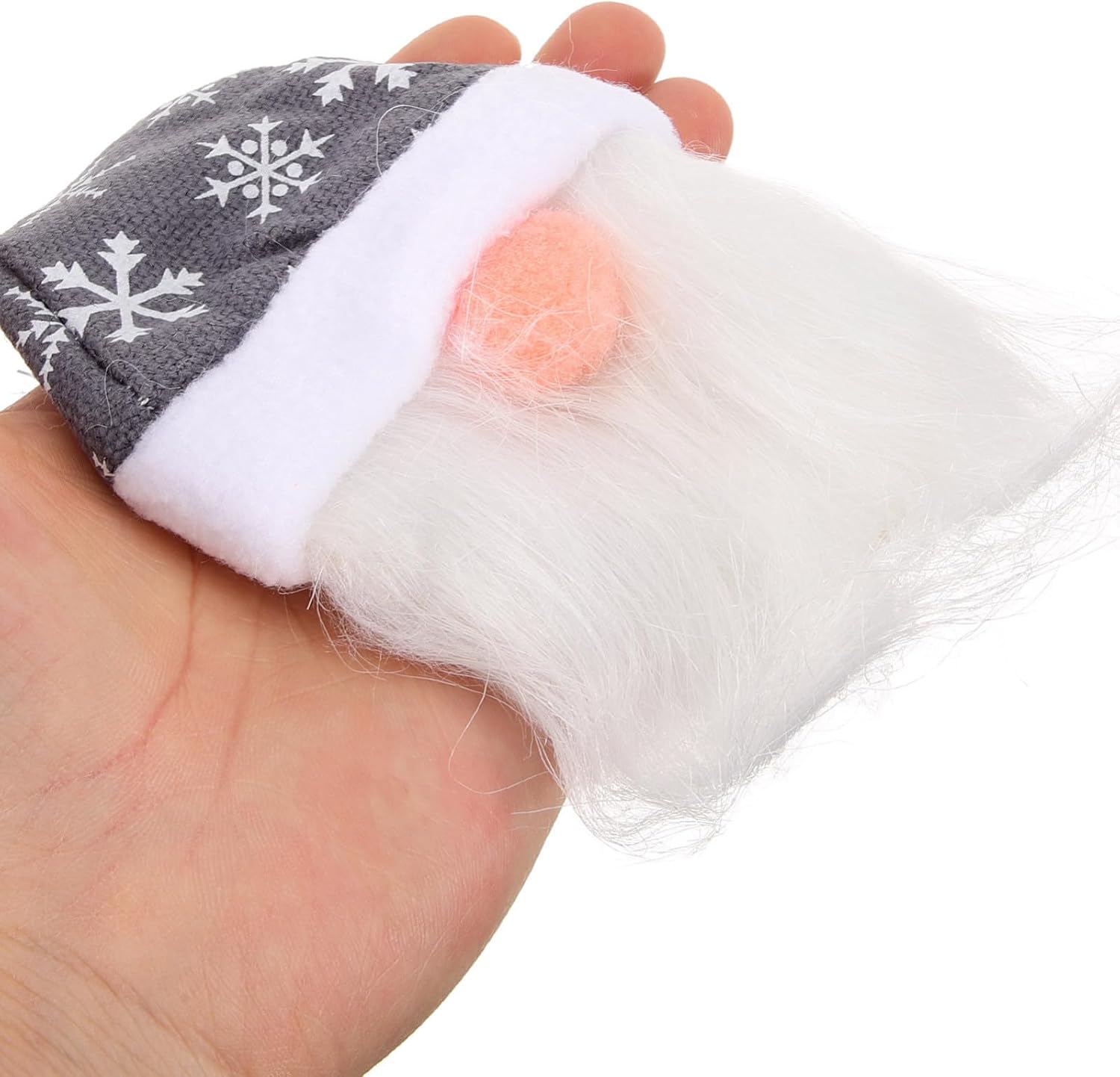 Xmas Christmas Wine Bottle Cover Set 6 Pcs Cloth Gnome