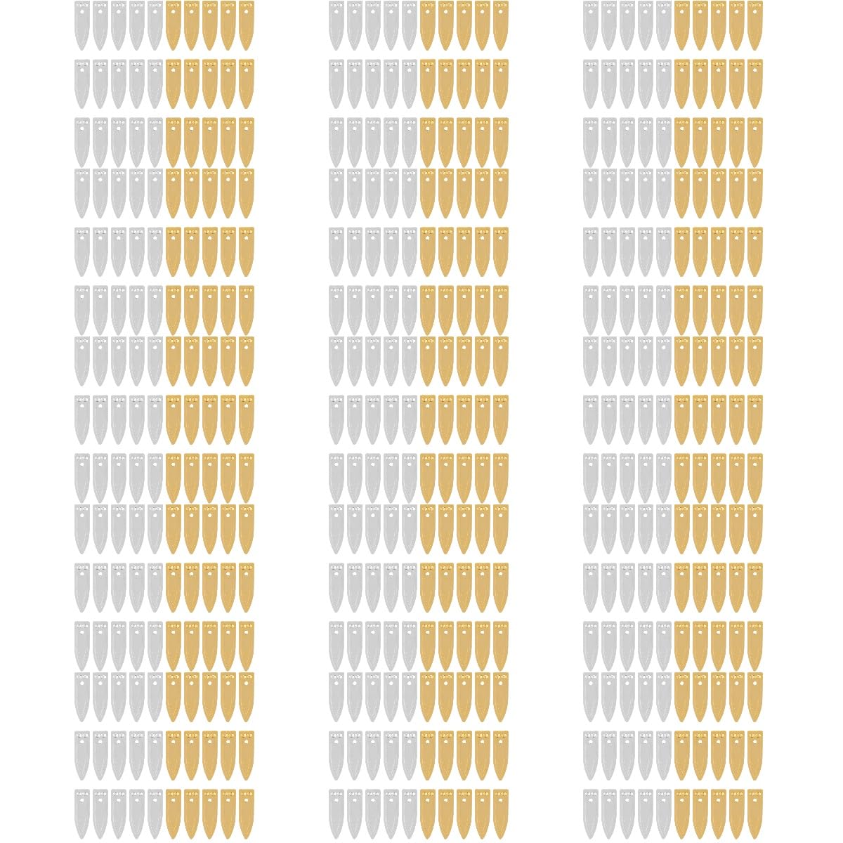 Angoily Copper and Zinc, 450 pcs Copper Zinc Anode Sheet Electrolysis for Science Experiments, Battery Projects, and Educational Use, Fruit Battery Experiment Supplies