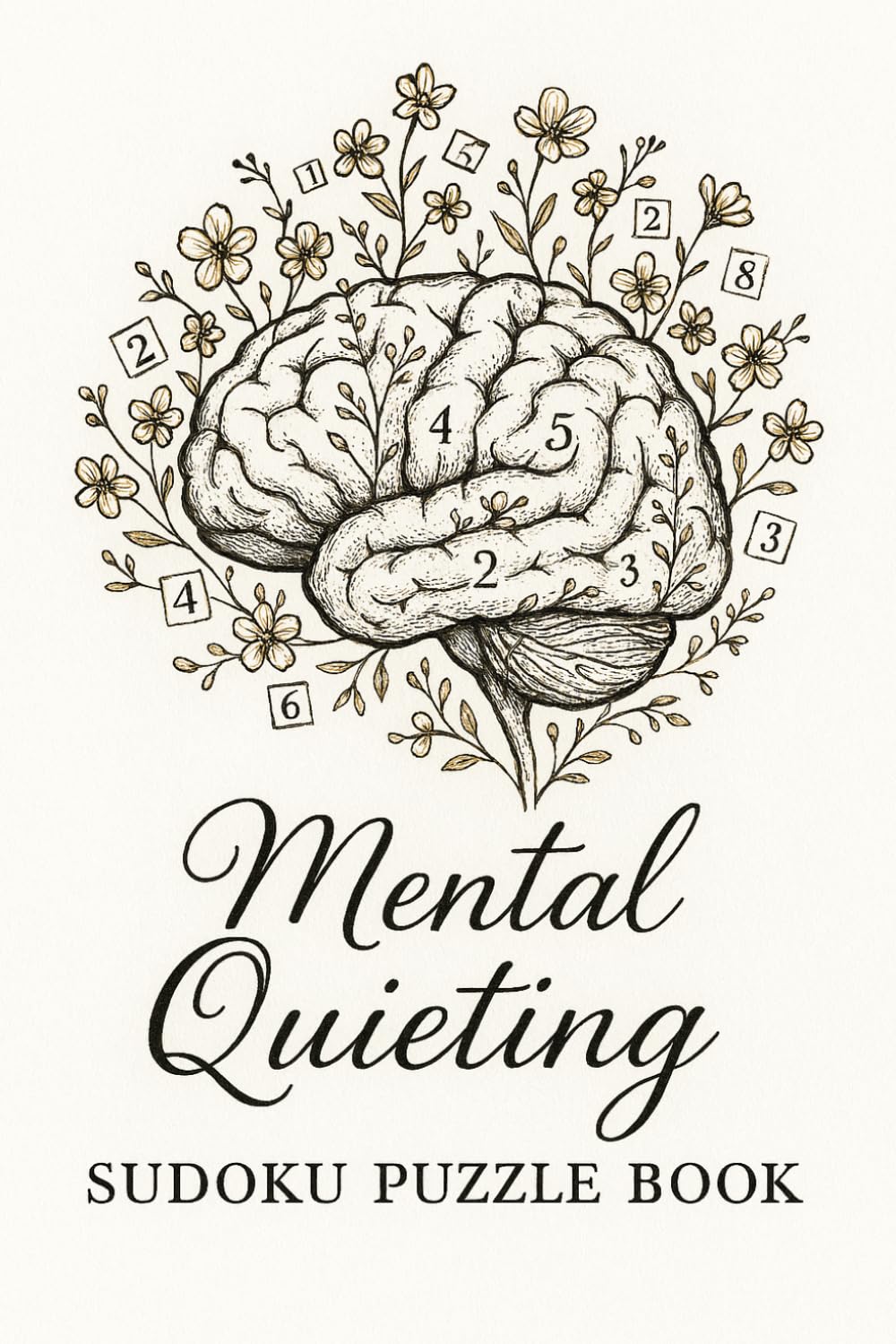 MENTAL QUIETING SUDOKU PUZZLE BOOK: Sudoku Puzzles for Mental Quieting| Help Clear The Mind, Restore Focus, and Peace|70+ Puzzles With Quotes| Solution Included