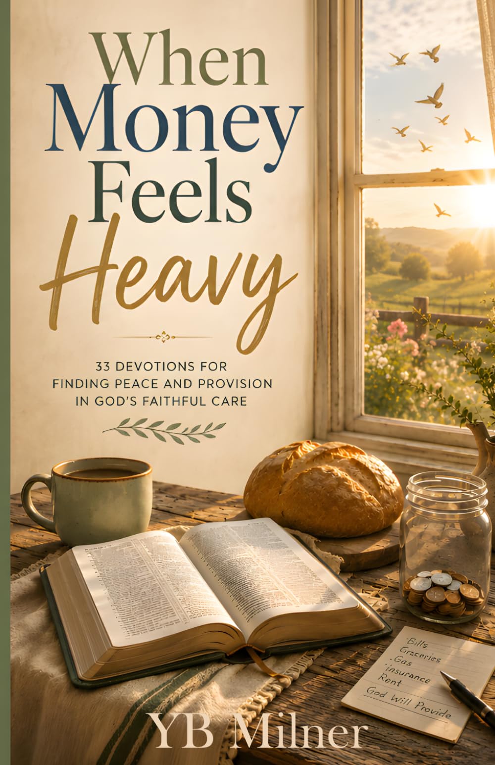 When Money Feels Heavy: A 33-Day Devotional for Finding Peace, Faith, and God's Provision During Financial Anxiety (Christian Financial Hardship Devotional Series)