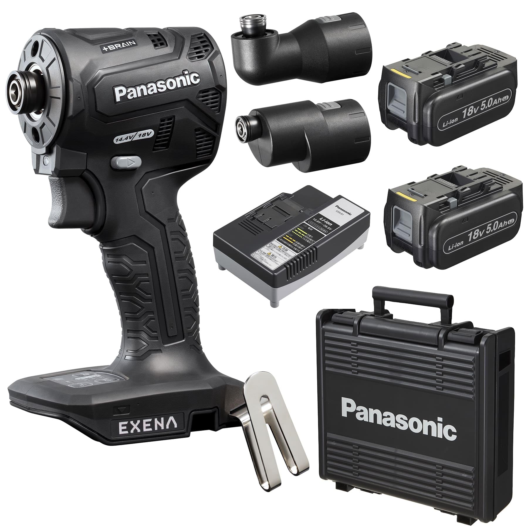 Amazon | パナソニック 充電インパクトドライバー EXENA (18V 5.0Ah  