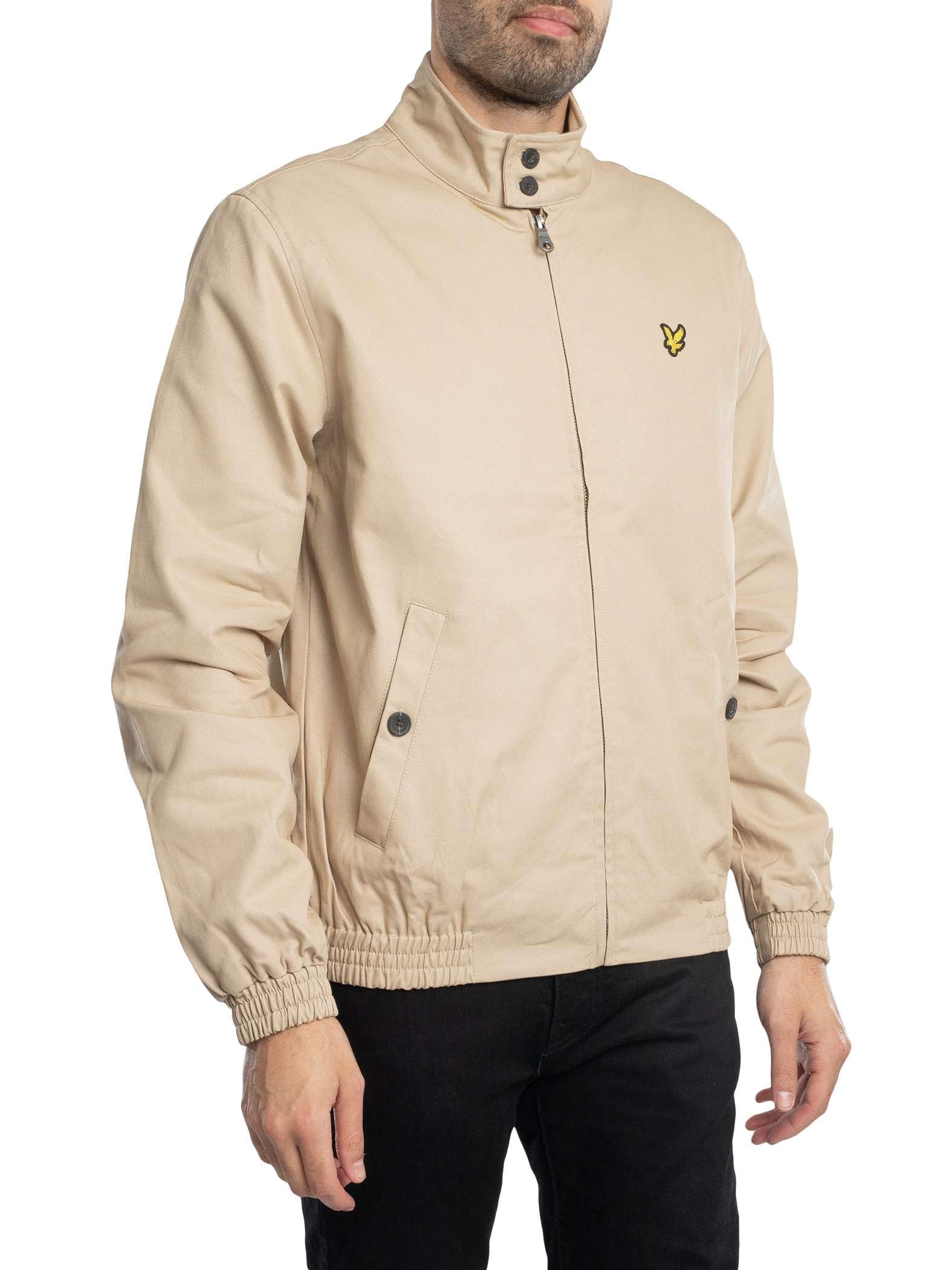 Lyle & Scott Men's Beige Lyle And Scott Harrington Jacket Z151 Stone X Large