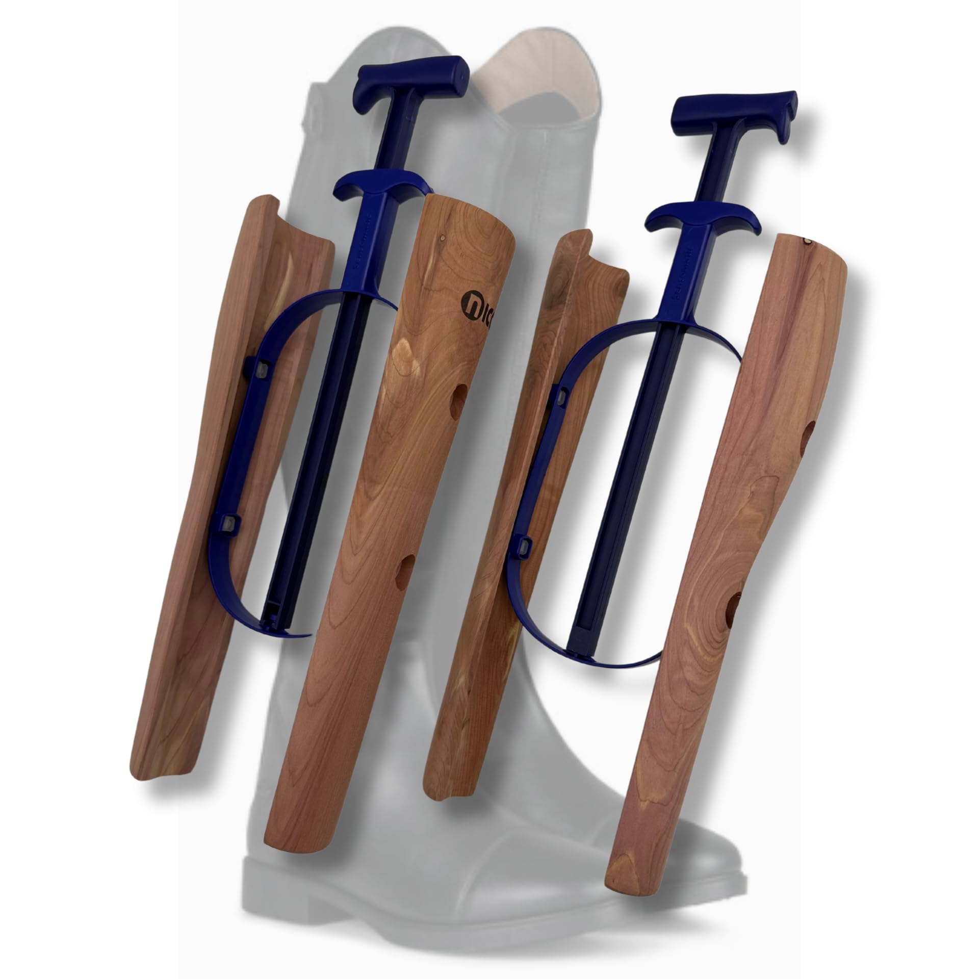 nico Red Cedar Sensomatic - Modellino per stivali, ideale per stivali da equitazione, lunghezza 35 cm