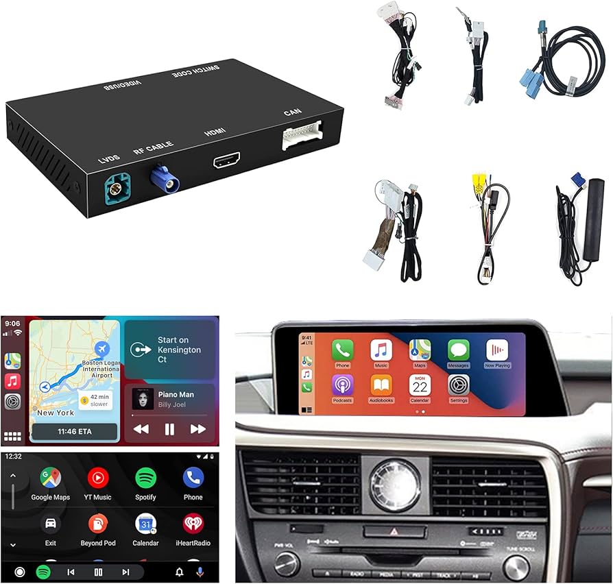 【新品未使用】Carplay Android Auto レクサスGS GS 350 にワイヤレス CarPlay と Android Auto が追加されたんだけど