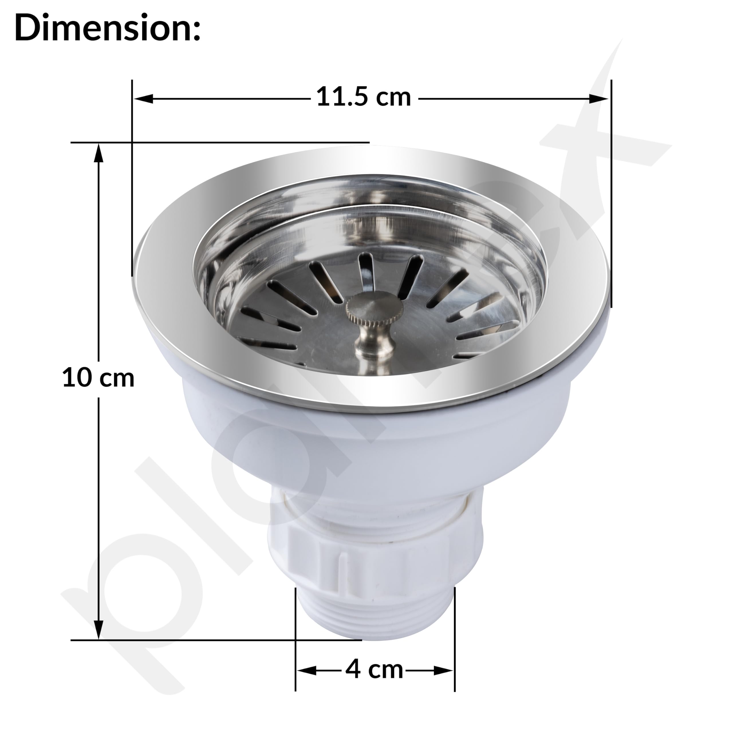 Stainless Steel Sink Coupling - Leak-Proof & Durable -5