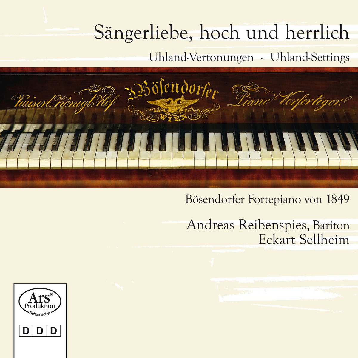 Sängerliebe, hoch und herrlich - Uhland Settings