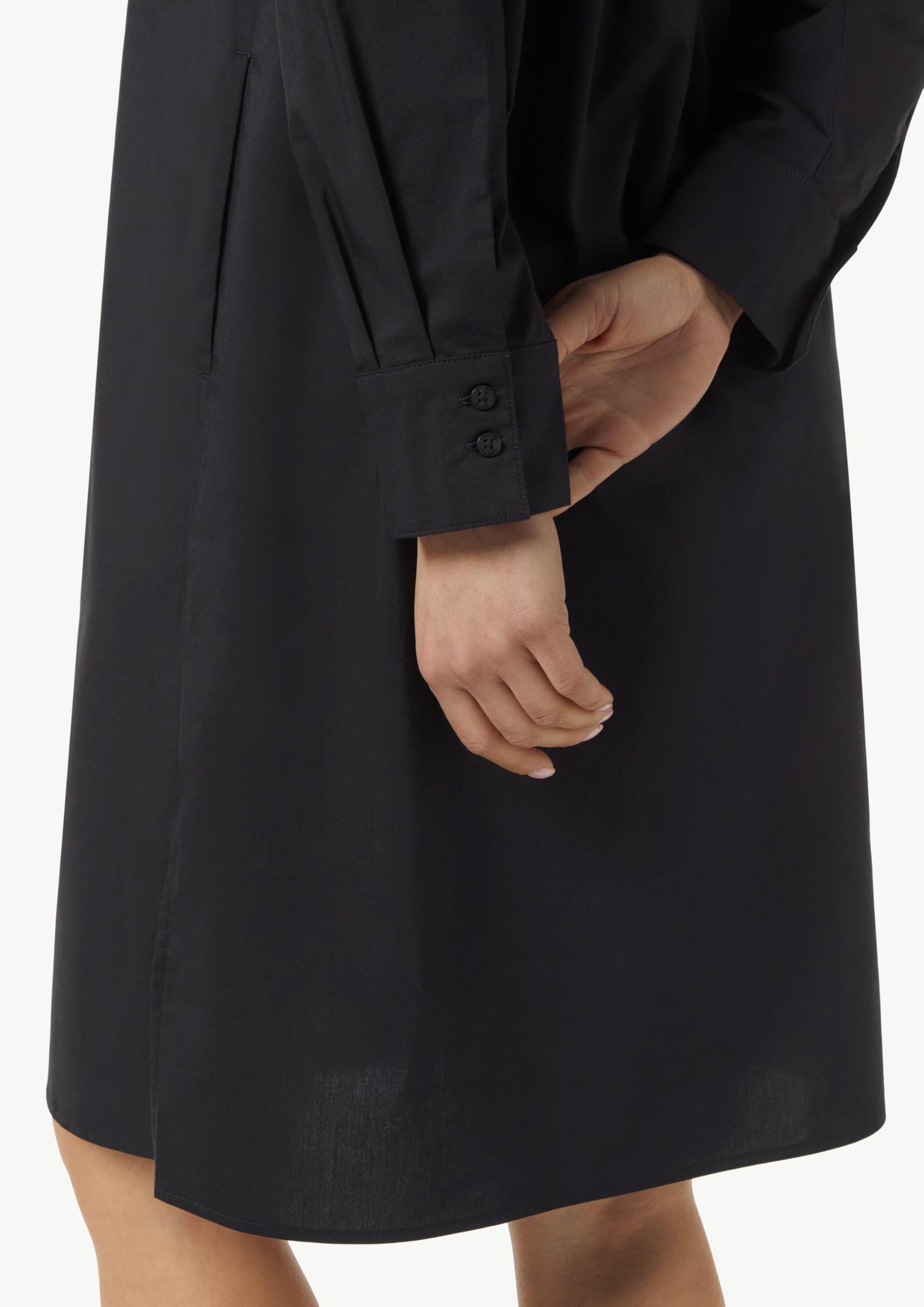 Comma Businesskleid mit umschlagbarem Ärmel