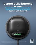 soundcore 2026 New Anker Liberty 5 Pro, ANKER Thus™ AI Chip, Guinness Records Holder, Whisper-Clear Calls, Noise Cancelling Earbuds, Wireless Earbuds, ANC On 6.5H/28H, Fast Charging: 5Min=4H - 11