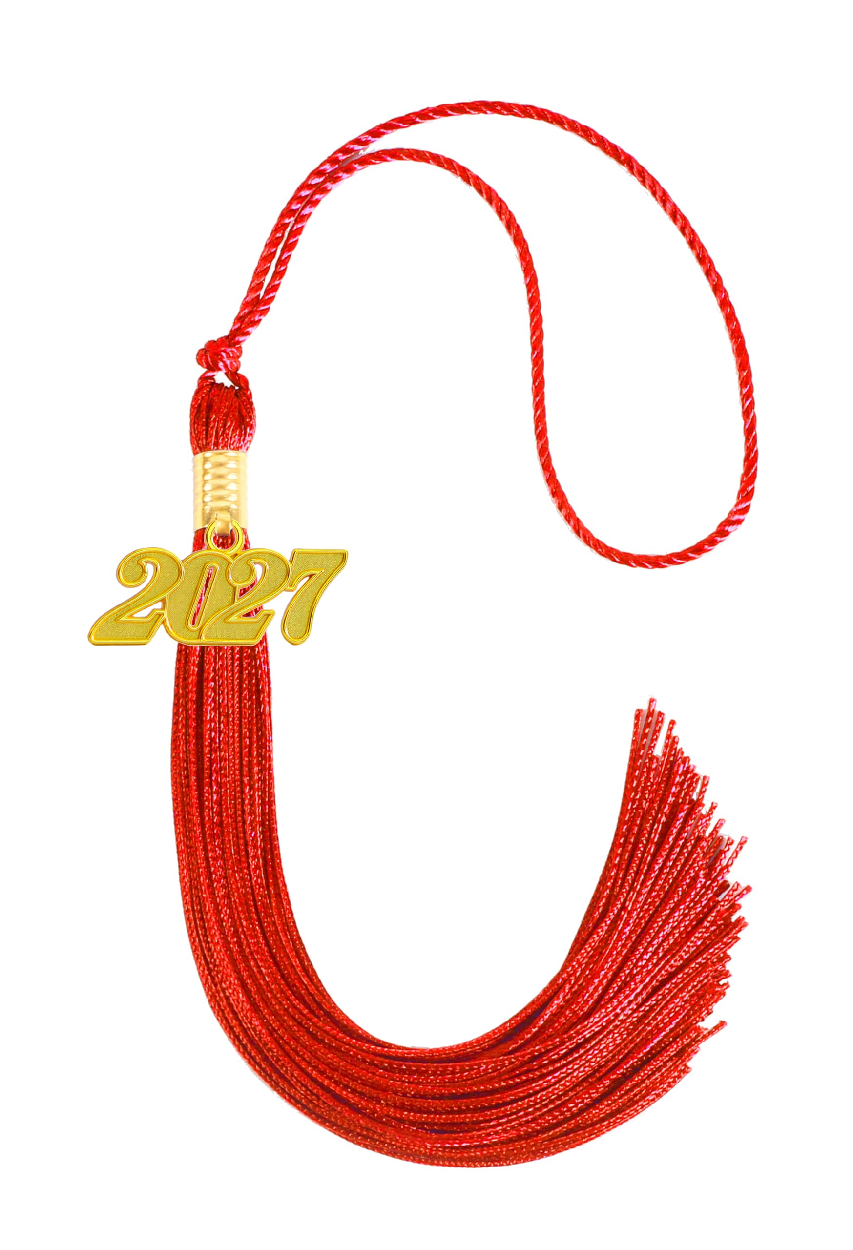 2027 Tassel Graduation,Red Tassel 2027 for Grad Cap