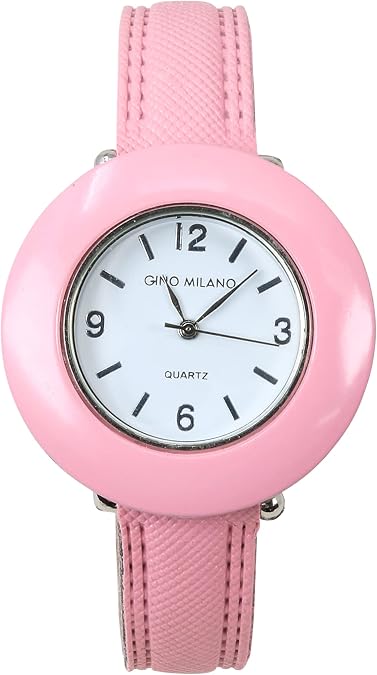 Women's Heart Shaped Multi-Color Faux Leather Watch