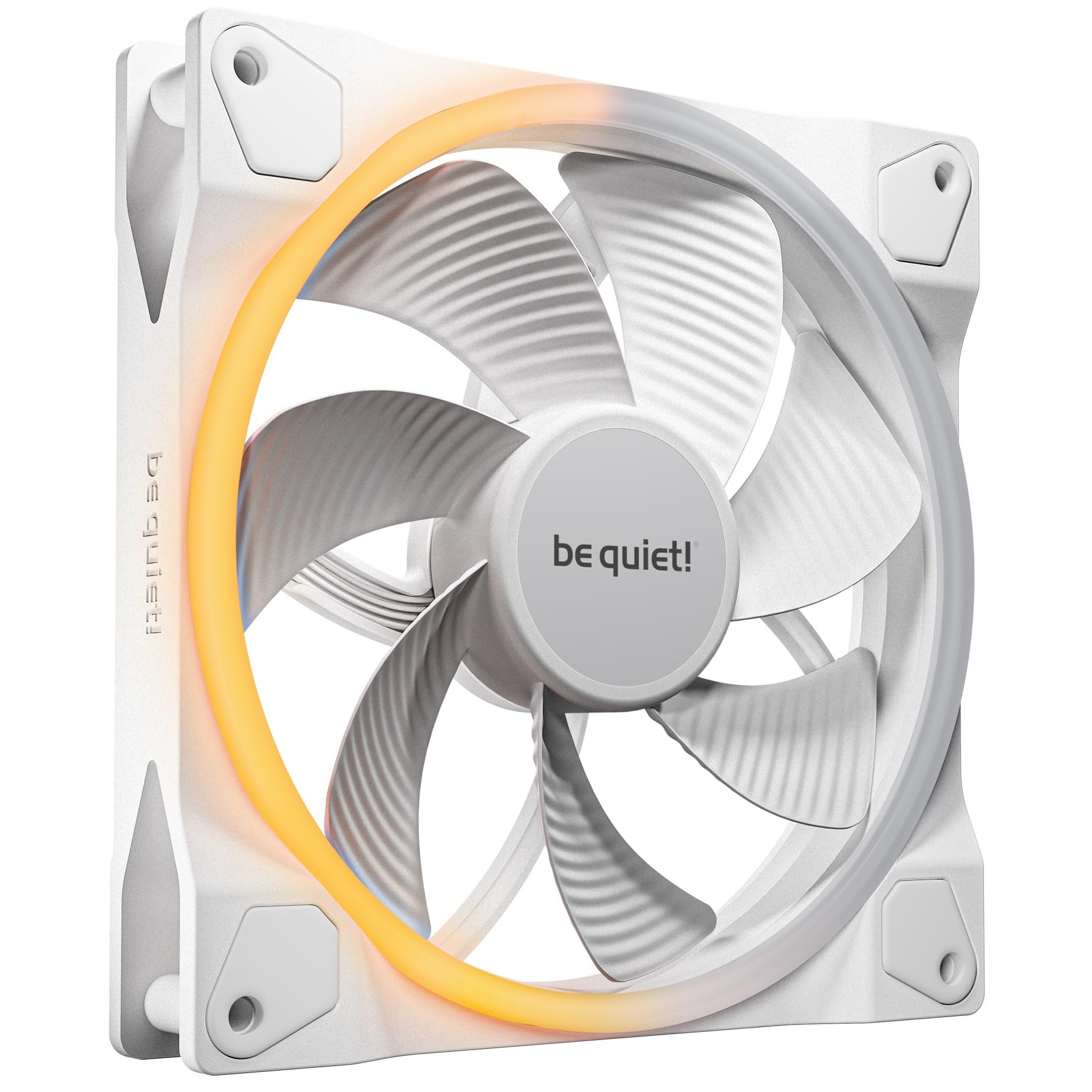 be quiet! Light Wings 140mm ARGB PWM Reverse White Gaming PC Gehäuse Lüfter