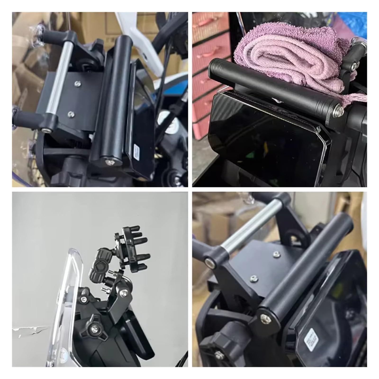 Per CFMOTO 450 MT MT450 2024 2025 Accessori Moto Supporto Del Telefono Mobile Di Navigazione GPS Staffa Estensione Montaggio staffa gps moto