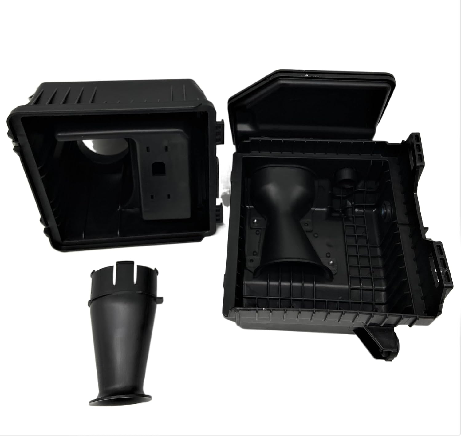 HAITUO Air Cleaner Filter Box Housing NO AMF Hole&Sensor for Mitsubishi Lancer 2002-2007 2.0L Fits 319-67281, MR529985, MR552317,MN135296,MN156630