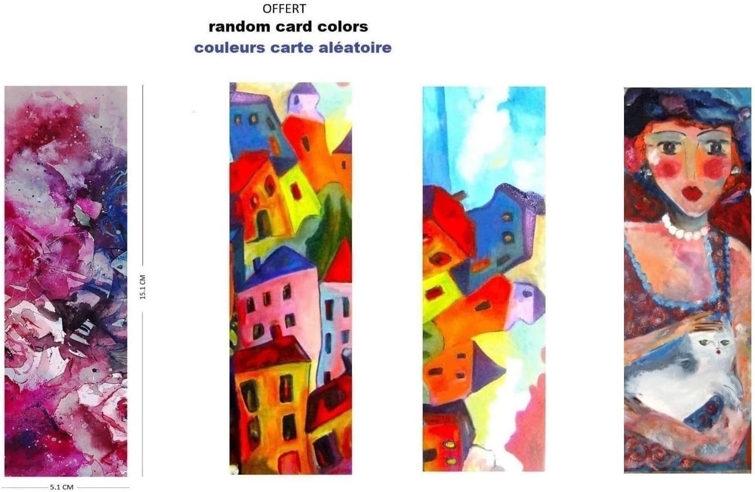 Caran d'Ache Neocolor II Wax Pastels Watercolour Pencils (Pack of 30) + 2 Karten