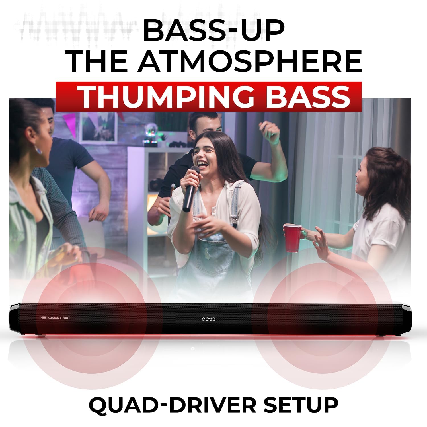 Bass-up the Atmosphere