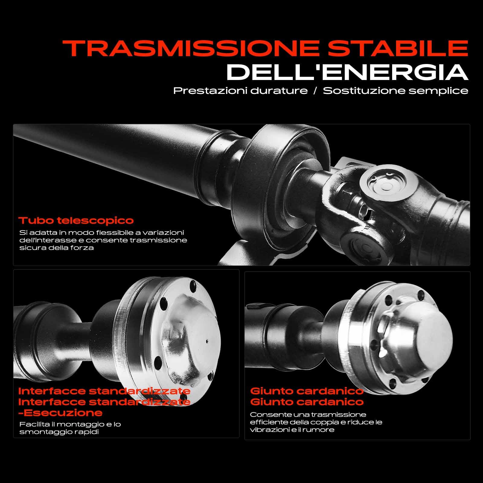 Frankberg Albero cardanico albero di trasmissione giunto omocinetico