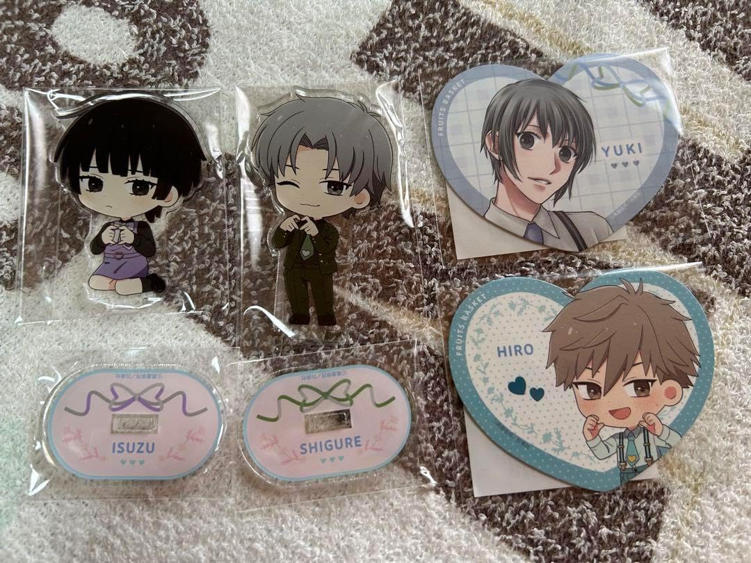 フルーツバスケット フルバ アクスタ ハート型特典 由希 紫呉 依鈴