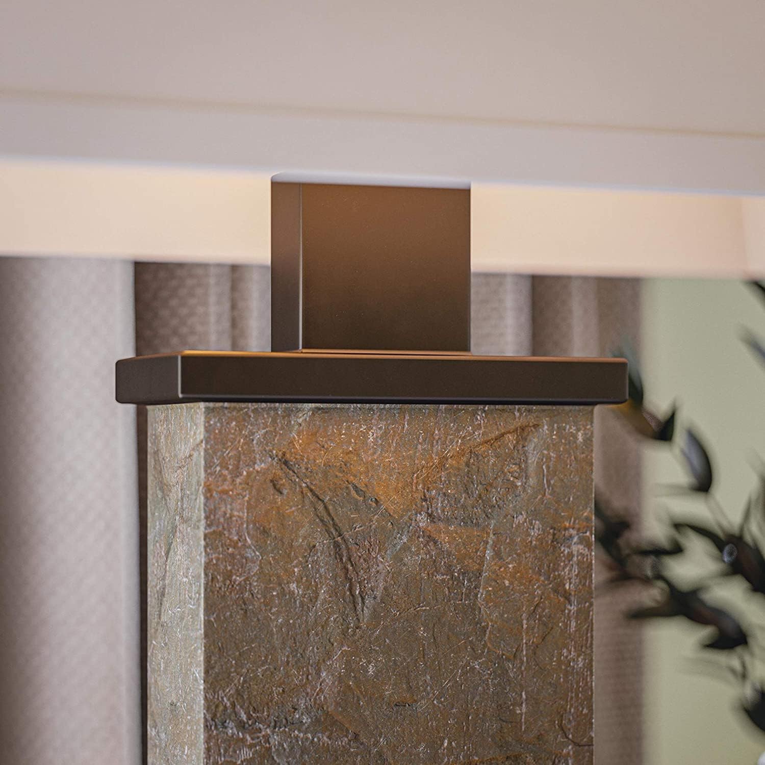 Weekly Top Sale Kenroy Home 66349BS Harbour Hanging Pendant Light, 15.5 x 15.5 x 12.75 Inch, Brushed Steel Finish