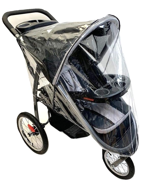Sashas Rain and Wind Cover For the Graco FastAction Fold Click Connect Jogger Stroller