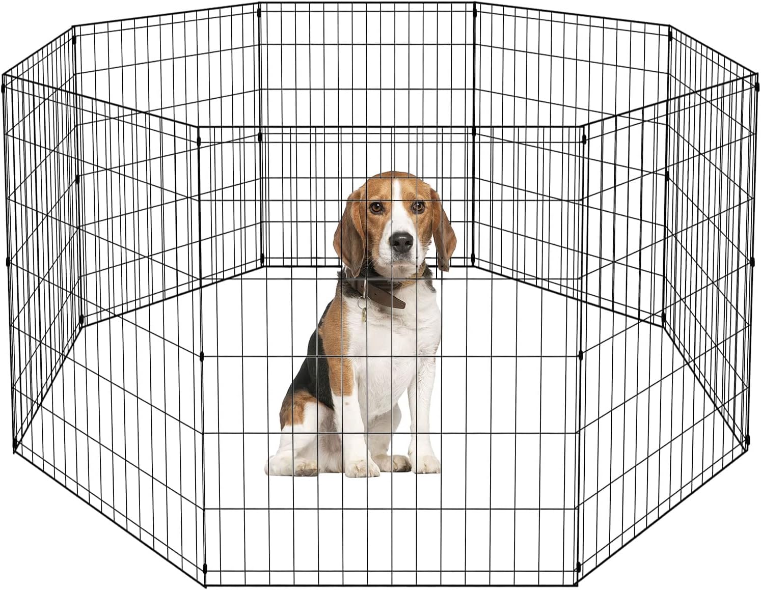 BestPet Tall Foldable Dog Playpen Crate Fence Pet Kennel Play Pen ...