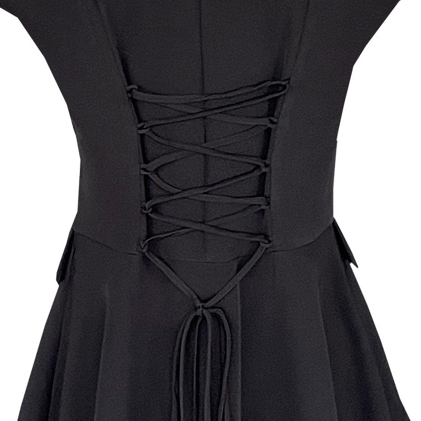Generisch Gilet da donna gotico steampunk gotico steampunk rinascimentale vittoriano cascata top frack smoking camicia gonna a pieghe abito medievale vittoriano costume da carnevale
