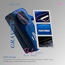 Hundred Gravity Duffle Kit Bag | Spacious Raquet Sports Kit Racket Bag with Large Compartment for Badminton and Tennis Rackets, Shoes & Gear | Ideal for Sports, Gym & Travel (Blue) gallery image