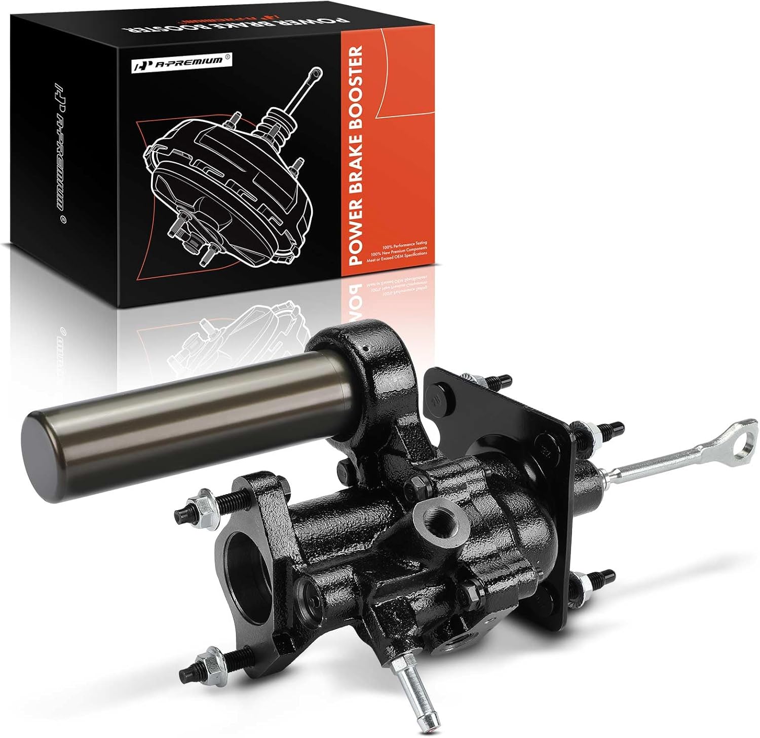 A-Premium Hydraulic Power Brake Booster Compatible with Chevrolet Express 1500/Express 2500 & GMC Savana 1500/Savana 2500, 2004 2005 2006 2007, Without Master Cylinder