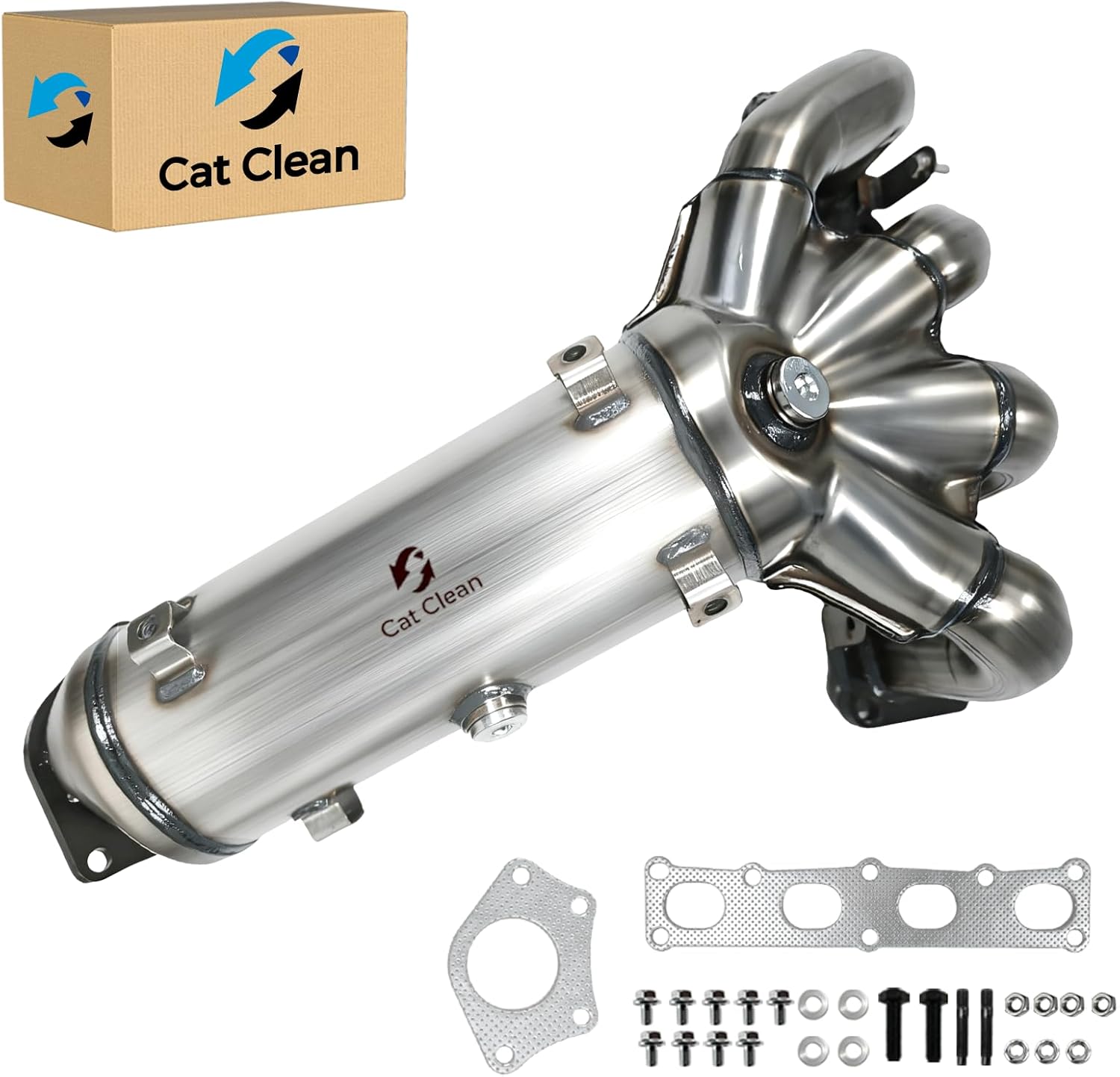 Catalytic Converter Compatible with Jeep Cherokee 2015-2023, Compass 2018-2022, Chrysler 200 2015-2017, Dodge Dart 2015-2016 2.4L L4 Catalytic Convertor Replacement 20479 (EPA Compliant)