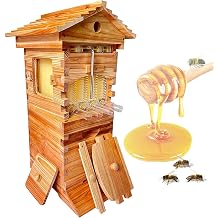 Self-Flowing Beehive Starter Kit, Automatic Wooden Bee Hives Boxes