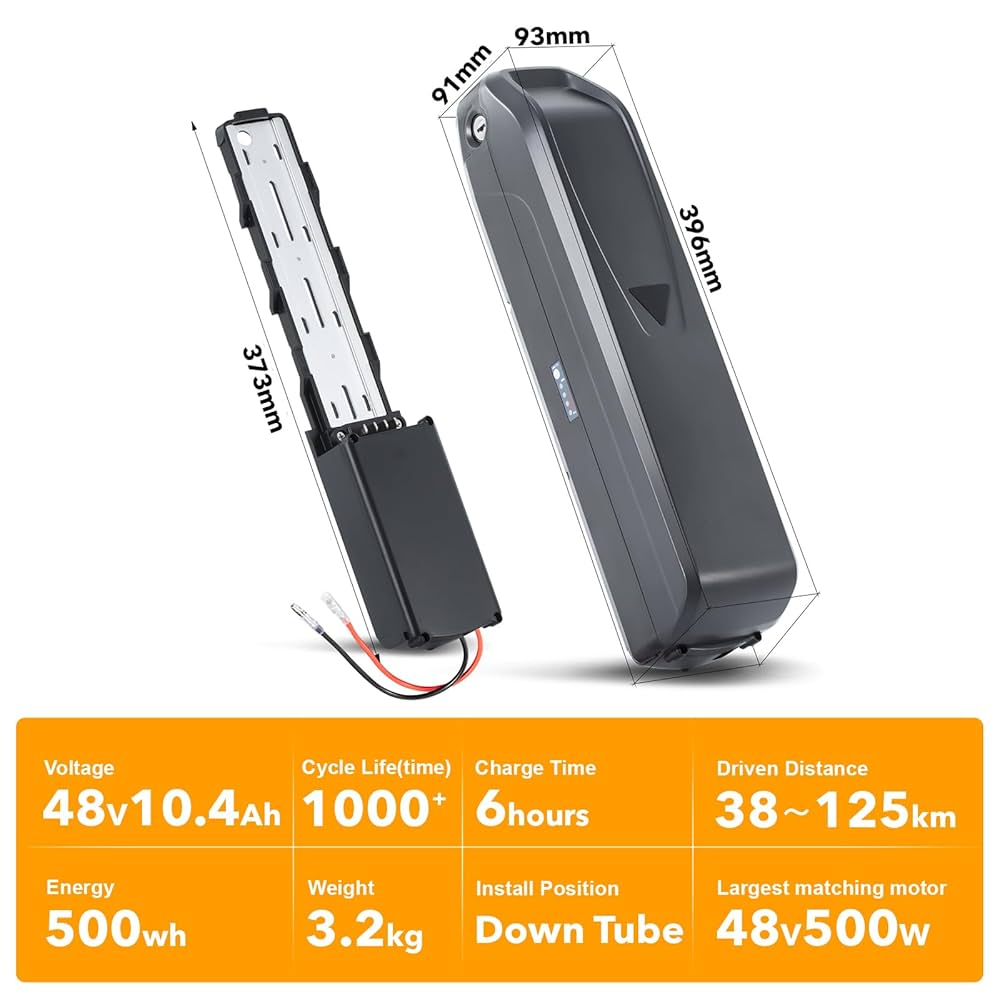 Amazon.com : YS YOSE POWER 48V Ebike Battery Compatible with