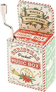 CGB Giftware | Christmas Music Box - 'Winter Wonderland' | Joy To The World Christmas Range | Christmas | Wind Up | Novelty | Gift | Secret Santa | GB03004
