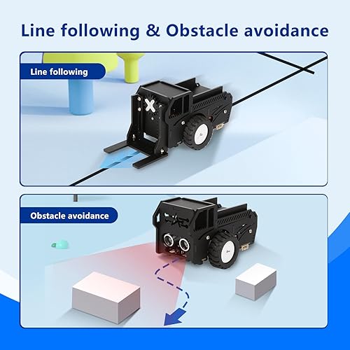 Miniatura 22 de Kit de robótica para niños de 8 a 12 años de 12 a 16 años, kit de automóvil robot inteligente ACEBOTT con cámara de 3 MP, juguetes STEM para niños